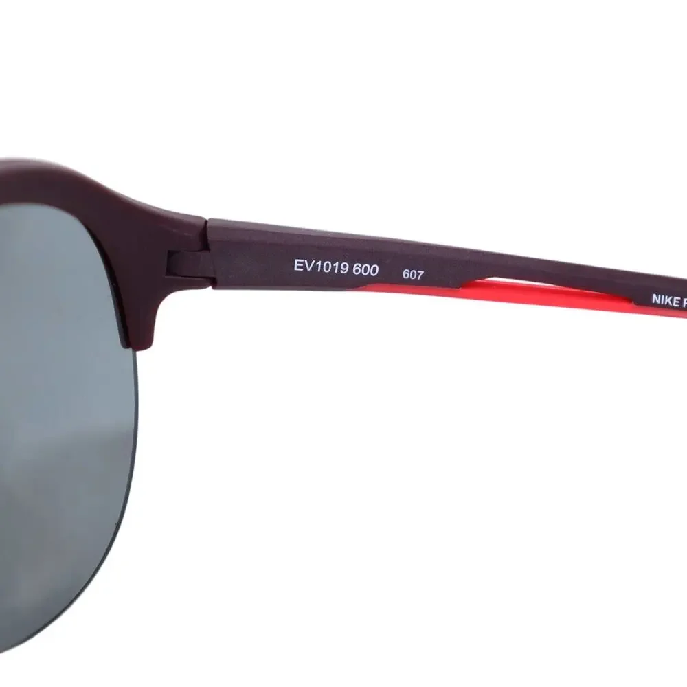 Nike Flex Momentum Semi-Rim Sunglasses - Matte Night Maroon/Gunmetal Flash - NWT